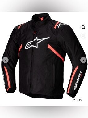 Alpinestars T-SPS V2 WP Jacket Men’s Small Waterproof Thermal Liner CE Armor